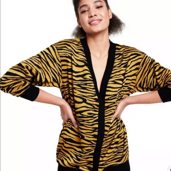 Animal Tiger Cardigan Victor Glemaud X 